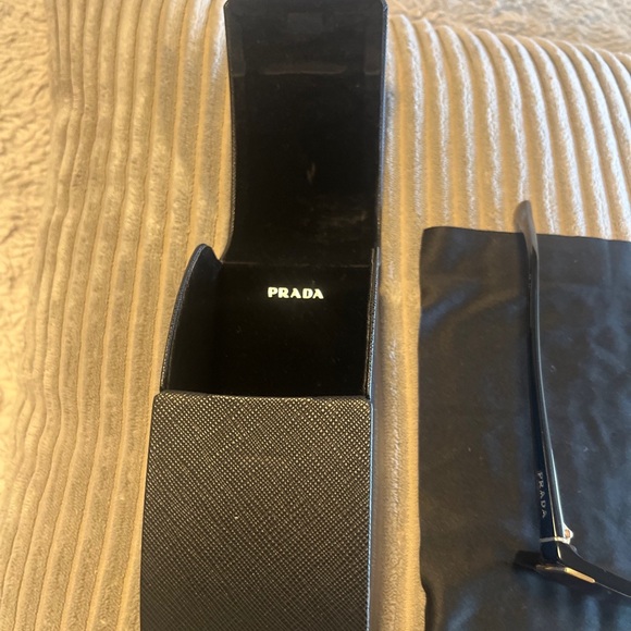 Prada SPR010 With Case Black 55 17 - Picture 5 of 10